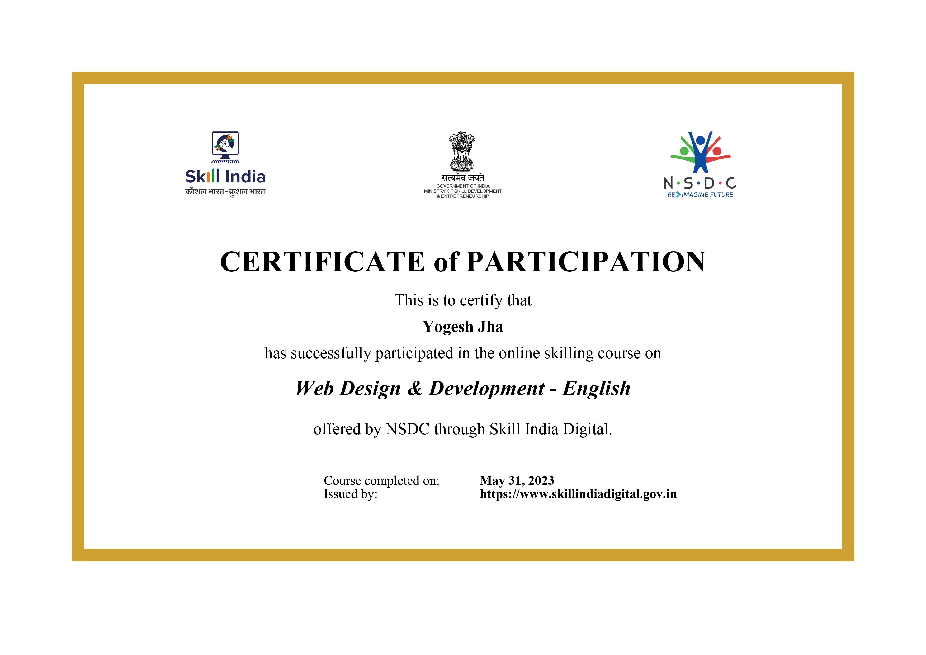 Certificate 11